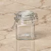 Swing szögletes csatos üveg, befőttes, 100 ml, 4×8 cm