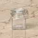 Swing szögletes csatos üveg, befőttes, 100 ml, 4×8 cm