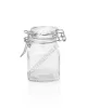 Swing szögletes csatos üveg, befőttes, 100 ml, 4×8 cm