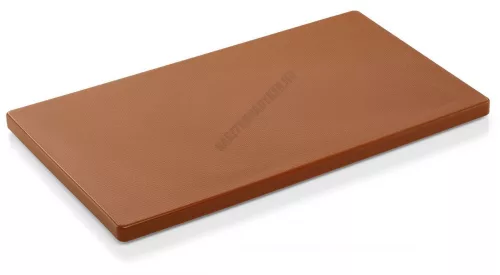 Vágólap, 53×32,5×2 cm (GN 1/1), barna, 6 gumitalpacskával, prémium