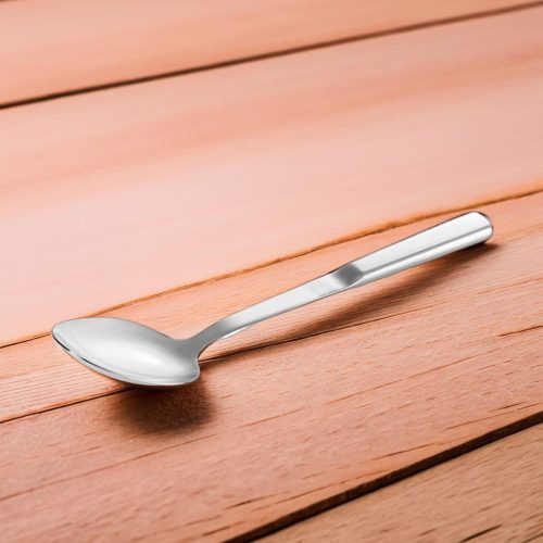 Szervírozókanál, rozsdamentes, teljes hossza 33 cm, Büfé 186 