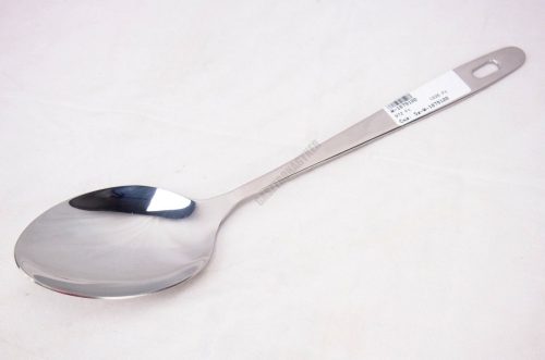 Tálalókanál, szervírozókanál, teljes hossza 31 cm, rozsdamentes, Büfé 187
