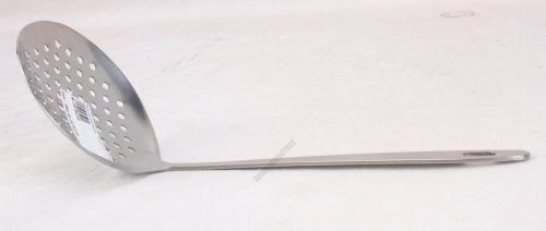 Szűrőkanál, 11x32,5 cm, Büfé 187, rozsdamentes