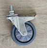 Kerék Cargo zsúrkocsihoz, fékezhető, 10 mm-es menetes szár