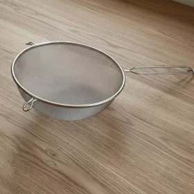 Passzírozó szűrő, 25 cm, rozsdamentes