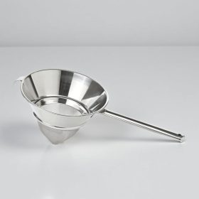 Spiccszűrő, hálós, 20 cm, rozsdamentes