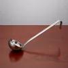 Merőkanál, 200 ml, űrmértékjelölt, nyélhossz: 25cm, átmérő: 9 cm