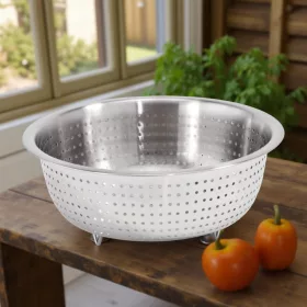 Gyümölcsmosó, tojásmosó, 30×12 cm, rozsdamentes