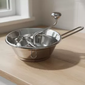   Hal- és zöldségpasszírozó, 24 cm, három tárcsával, rozsdamentes