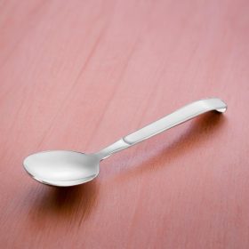 Szervírozókanál, rozsdamentes, teljes hossza 26 cm