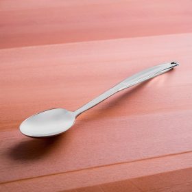   Tálalókanál, szervírozókanál, 10,5×7×36 cm, Büfé 218, rozsdamentes