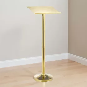 Kiállító pult, 118 cm, arany színű