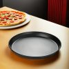 Pizzaforma, felső átm.: 20 cm, alsó átm.: 18 cm, kékvas
