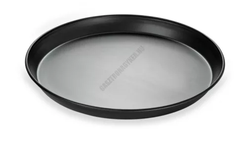 Pizzaforma, felső átm.: 28 cm, alsó átm.: 26 cm, kékvas