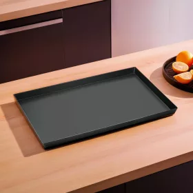 Pizzasütő tálca, pizzaforma 50×35×3 cm, kékvas