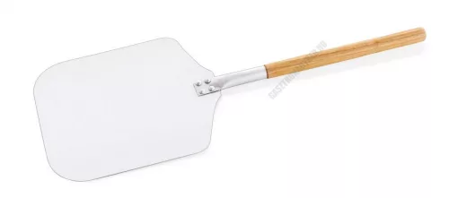 Pizzalapát fanyéllel, 79 cm, lapátfej: 35×30 cm, alumínium