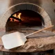 Pizzalapát fanyéllel, 91 cm, lapátfej: 40×35 cm, alumínium