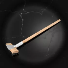Pizzakemence-, pizzasütő tisztító kefe, 75 cm
