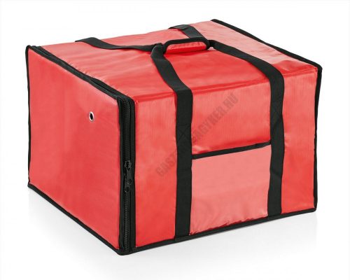 Pizzaszállító táska, 51x48x34 cm, alumínium bélés