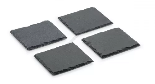 Pala kínálószett, 4 db-os, 10×10 cm, 4 mm vastag