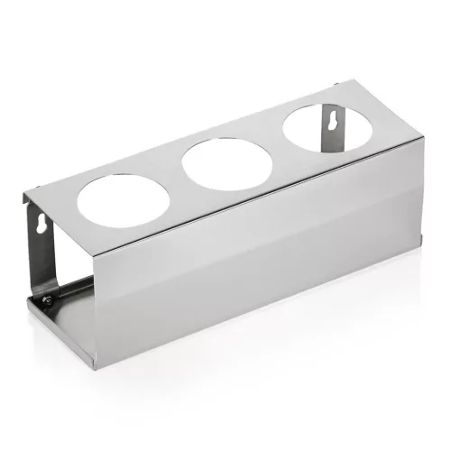 Szósznyomópalack-tartó 3 szósznyomóhoz, rozsdamentes