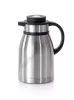 Termosz, nyomógombos, 2,5 liter, 29,5 cm magas, rozsdamentes