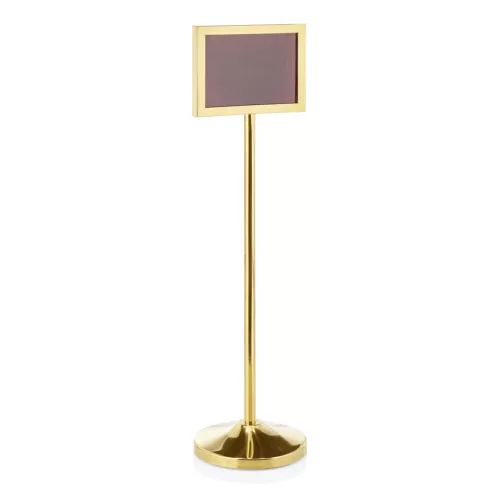Információs tábla, 120 cm, arany színű