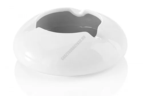 Szélfogós hamutartó, 12,5×4,5 cm, porcelán