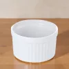 Ramekin szufléforma, 7×4 cm, porcelán, sorolható