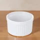 Ramekin szufléforma, 7×4 cm, porcelán, sorolható
