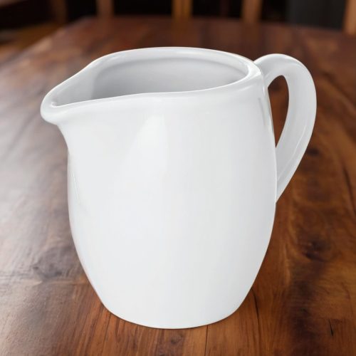 Tejszín kiöntő, 150 ml, porcelán