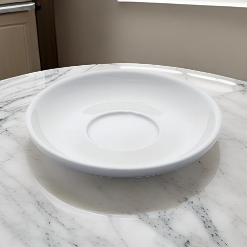 Italia kávéscsésze alj, 15,5 cm, porcelán