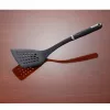 Fordítólapát, perforált, 35,3 cm, gumírozott nyél, Let's Cook