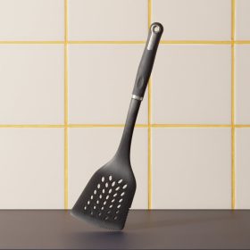   Fordítólapát, perforált, 35,3 cm, gumírozott nyél, Let's Cook