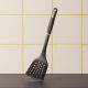 Fordítólapát, perforált, 35,3 cm, gumírozott nyél, Let's Cook