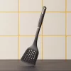 Fordítólapát, perforált, 35,3 cm, gumírozott nyél, Let's Cook