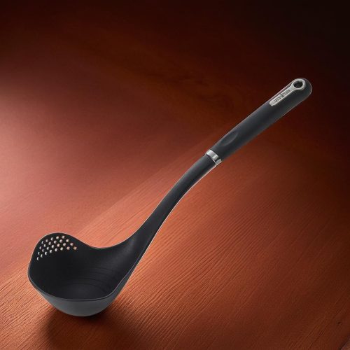 Merőkanál, 35,7 cm, gumírozott nyél, Let's Cook