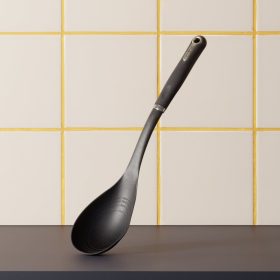   Szervírozókanál, 36 cm, gumírozott nyél, Let's Cook