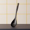 Szervírozókanál, perforált, 36 cm, gumírozott nyél, Let's Cook