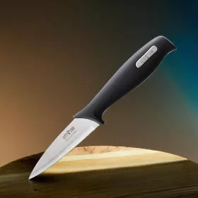   Hámozókés, 8,7 cm penge, gumírozott nyél, Let's Cook