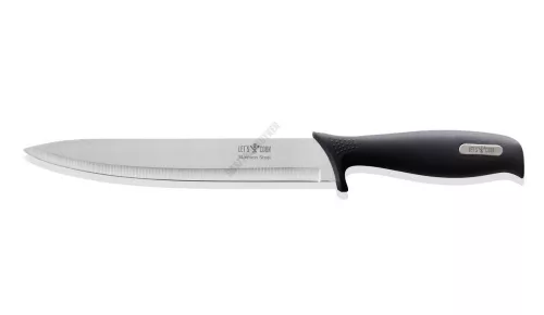 Henteskés, 19,8 cm penge, gumírozott nyél, Let's Cook