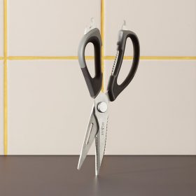 Konyhai olló, 22,7 cm, gumírozott, Let's Cook