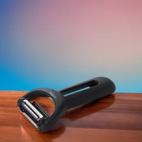 Hámozó, Y alakú, 15,5 cm, gumírozott, Let's Cook