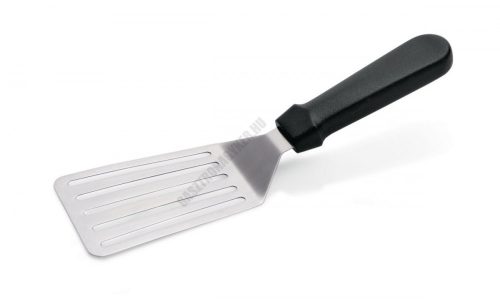 Fordítólapát műanyag nyéllel, 12×8,5×29 cm, rozsdamentes