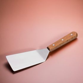 Fordítólapát, 12×8,5×27 cm, fanyelű