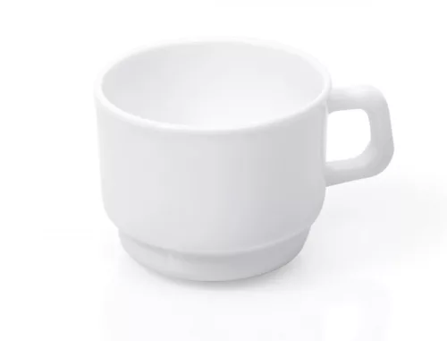 Uni csésze, 180 ml, opál üveg, sorolható