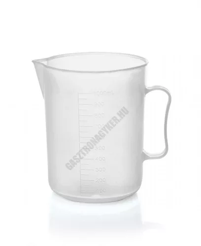 Mérőkancsó, 1 l, átlátszó skála, polipropilén