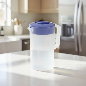 Kancsó kék tetővel, mércés, 2,5 liter, polipropilén