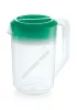 Kancsó zöld tetővel, mércés, 2,5 liter, polipropilén