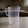 Mérőkancsó, 5 liter, kék skála, polipropilén